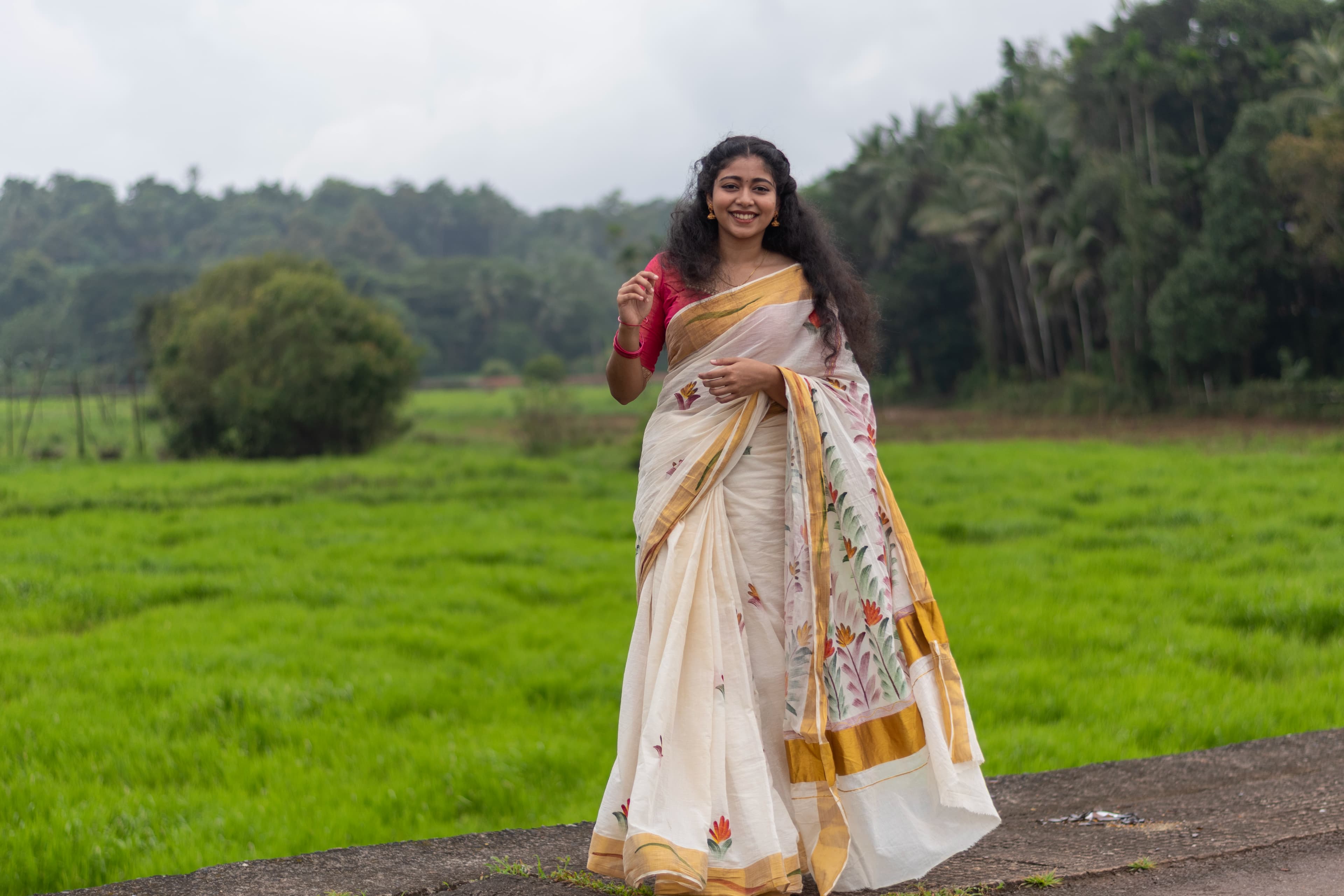 Natural light portrait study in God's Own Country Kerala