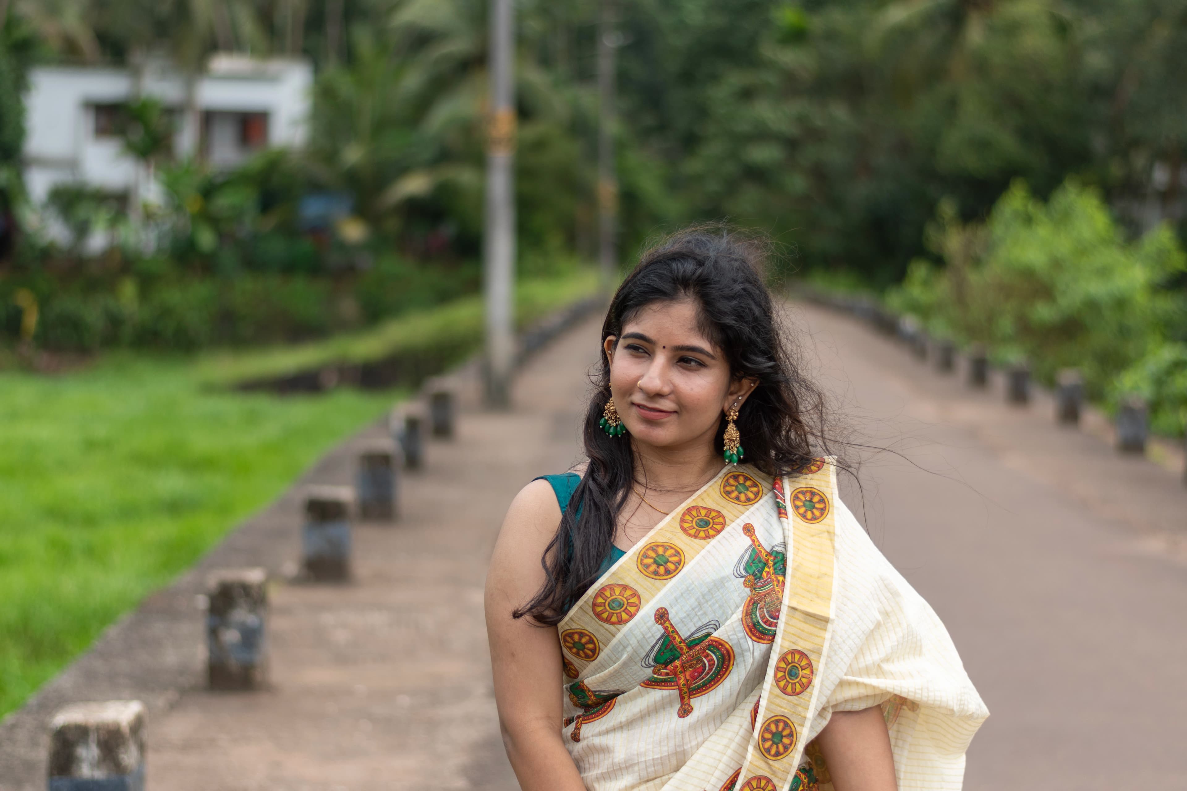 Urban street fashion photography composition in Kochi
